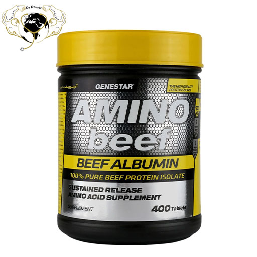 قرص آمینو بیف 400 عددی ژن استار