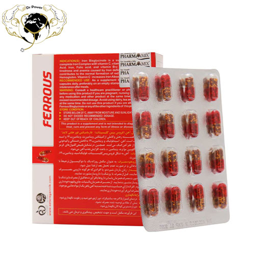 کپسول آهن فروس بیس گلیسینات 32 عددی فارمامیکس