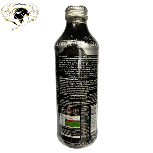 نوشیدنی انرژی‌زا آدرنالین 330 میلی لیتری آلامو رنگ مشکی