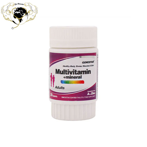 قرص مولی ویتامین مینرال 30 عددی ژن استار