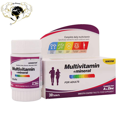 قرص مولی ویتامین مینرال 30 عددی ژن استار